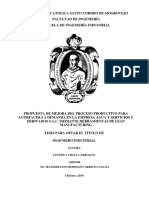 Propuesta de Mejora Del Proceso Productivo para PDF