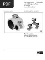 Mag-Sm Fill-Mag: Electromagnetic Flowmeter With AC Magnetic Field Excitation