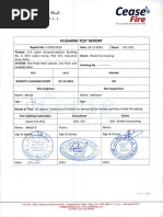 Sample Flushing Test Report Plot 157 PDF