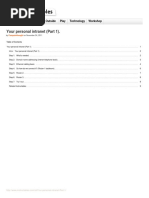 Your Personal Intranet - Instructables