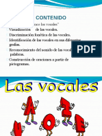 Las Vocales