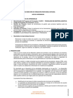 Guia No. 1 - ESTRUCTURAR LOS COMPONENTES DE UN SISTEMA DE TRAZABILIDAD 