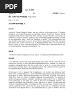 G.R. No. 149353 June 26, 2006 Jocelyn B. DOLES, Petitioner, MA. AURA TINA ANGELES, Respondent