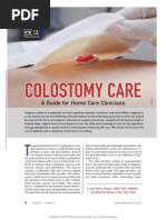 Colostomy Care: A Guide For Home Care Clinicians