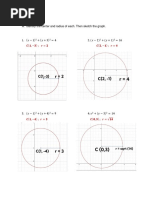 Pre Calculus Circles