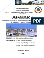 Análisis Urbano de Un Sector Representativo Del Distrito de Chimbote y Nuevo Chimbote