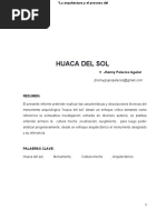 Huaca Del Sol - Informe