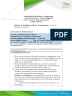 Guia de Actividades y Rúbrica de Evaluación - Paso 2 - Ejecutar El Proyecto PDF