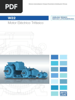 WEG w22 Motor Electrico Trifasico 50024297 Brochure Spanish Web PDF