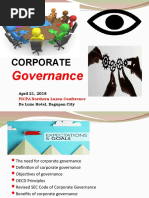 Corporate Governance - April 21 - Afternoon Session