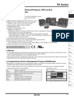 TK Series: High Performance, General-Purpose, PID Control Temperature Controller