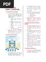 Chapter 1-VLAN Design: Network Administration