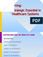 A Strategic Essential in Healthcare Systems Outsourcing