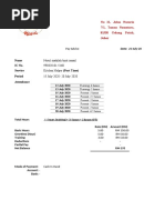 Payslip Syakila 15-20july