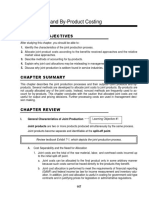 Joint Cost and by Products PDF