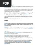 What Is Diabetes Mellitus