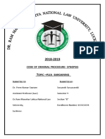 Code OF Criminal Procedure Synopsis Opic Plea Bargaining