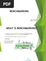 Benchmarking: Sakshi Saklecha PGDM - A - 42