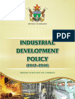 Zimbabwe Industrial Development Policy