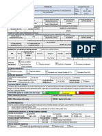 Reporte de Investigación de Accidente e Incidente Peligroso de Trabajo