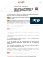 13 Lei Municipal 5507-03 - Funcionamento Conselho Esceola PDF