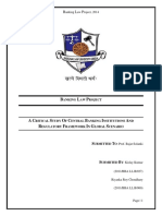 Banking Law Project PDF