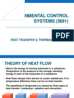 ENVIRONMENTAL CONTROL SYSTEMS (3681) Lec 2-3