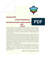 Taller de Interpretacion Textual - Argumenta, Interpreta, Propone