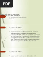 Expressionism: By: Erika Ysabelle Flores & Leocarl Francis Montel Gr.10-Bernal