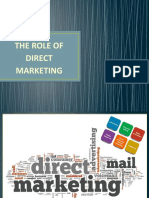 Role of Direct Marketing (Powerpoint)