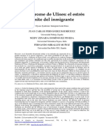 El Síndrome de Ulises: El Estrés Límite Del Inmigrante: Juan Carlos Fernández Rodríguez