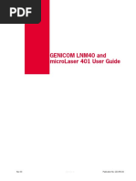 Genicom LNM40 Users Guide