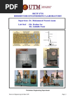 Reservoir Eng Labsheet - 2019