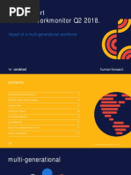 Global Report Randstad Workmonitor Q2 2018.: Impact of A Multi-Generational Workforce