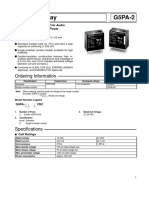 Power Relay G5PA-2: Ordering Information