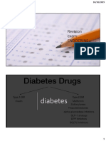 Diabetes: Revision Exam-Endocrine