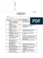 Cuestionario de Control Interno de Nomina