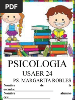 Cuadernillo de Trabajo Psicologia