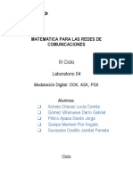 MAT-RC LAB 04 Modulacion Digital PDF