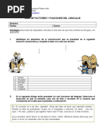 13.10.2020 Clase 1 Guía de Ejercicios de Factores de La Comunicación y Funciones Del Lenguaje