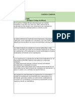 Cuadro Comparativo Codigo de Minas