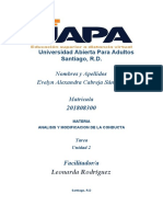 Tarea 2 Analisis y Modificacion de La Conducta-Evelyn Cabreja