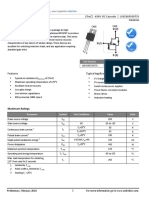 27M - 650V Sic Cascode - Uj3C065030T3S Description: Maximum Ratings