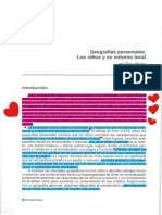 Terry White (2009) "Geografías Personales - Los Niños y Su Entorno Local"