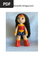 Mujer Maravilla Amigurumi