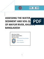 Assessing The Water Sediment and Soil Quality of Mayur River Khulna Bangladesh