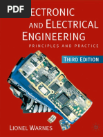 Electronic and Electrical Engineering Principles and Practice Third Edition by Lionel Warnes