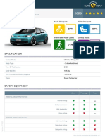 Volkswagen ID.3 Euro NCAP Crash Safety Report