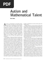 Autism and Math Talent