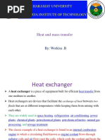 Heat and Mass Transfer: Haramay University Haramaya Institute of Technology